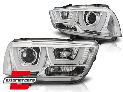 Prednja svjetla LED TubeLight dizajn (chrome) / Dodge Charger (2011-2015), LPDO13