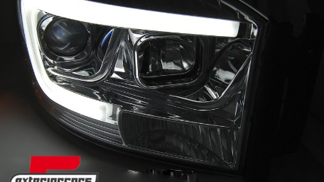 Prednja svjetla LED TubeLight dizajn (chrome) / Dodge RAM (2006-2008), LPDO17