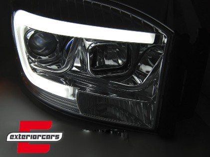 Prednja svjetla LED TubeLight dizajn (chrome) / Dodge RAM (2006-2008), LPDO17