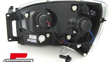 Prednja svjetla LED TubeLight dizajn (chrome) / Dodge RAM (2006-2008), LPDO17