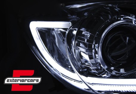 Prednja svjetla LED TubeLight dizajn (chrome), LPMA08
