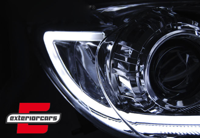 Prednja svjetla LED TubeLight dizajn (chrome), LPMA08