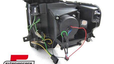 Prednja svjetla LED TubeLight dizajn (crna) / FORD F150 MK12 (2008-2014), LPFO88