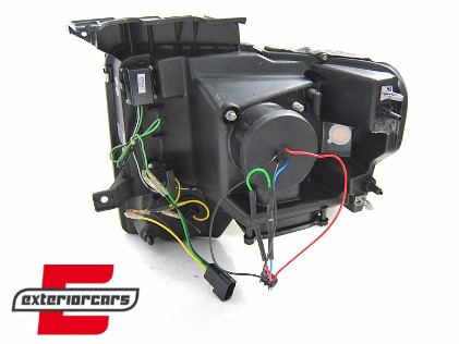 Prednja svjetla LED TubeLight dizajn (crna) / FORD F150 MK12 (2008-2014), LPFO88