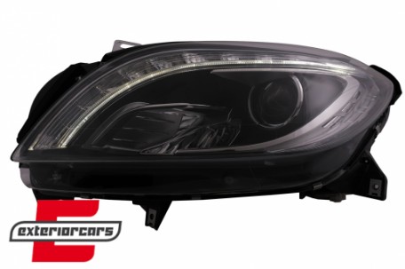 Prednja svjetla LED TubeLight Xenon look (crna) / Mercedes ML klasa W166 (2012-2015), LPMED5