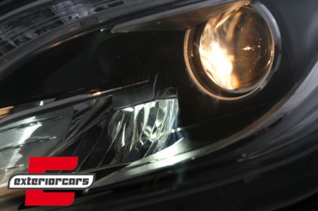 Prednja svjetla LED TubeLight Xenon look (crna) / Mercedes ML klasa W166 (2012-2015), LPMED5