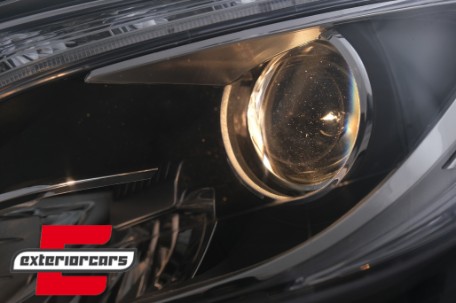 Prednja svjetla LED TubeLight Xenon look (crna) / Mercedes ML klasa W166 (2012-2015), LPMED5