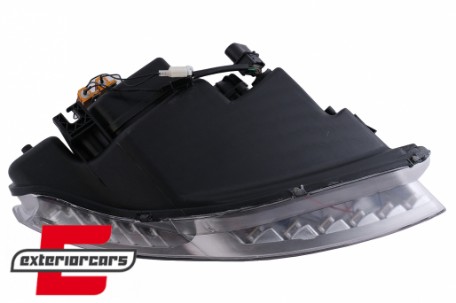 Prednja svjetla LED TubeLights (chrome) / Audi A4 B7 (2004-2008), LPAUC4