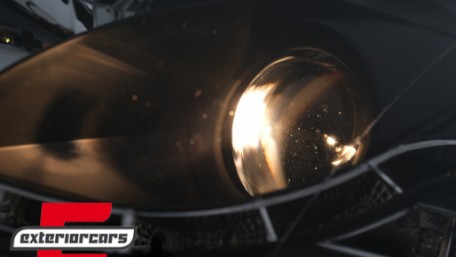 Prednja svjetla LED TubeLights (crna) / Audi A4 B7 (2004-2008), LPAUC5