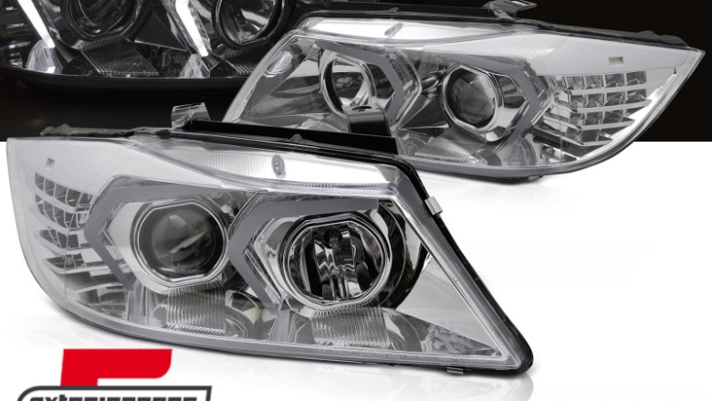 Prednja svjetla LED žmigavci (chrome) / BMW serije 3 E90 limuzina E91 karavan (03.2005-08.2008), LPBMP3