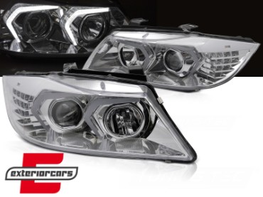 Prednja svjetla LED žmigavci (chrome) / BMW serije 3 E90 limuzina E91 karavan (03.2005-08.2008), LPBMP3