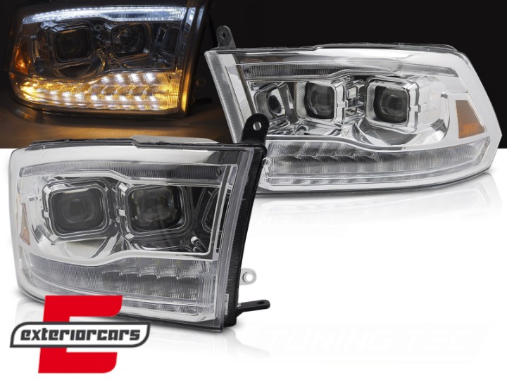 Prednja svjetla LED žmigavci (chrome) / DODGE RAM (2009-2018), LPDO40