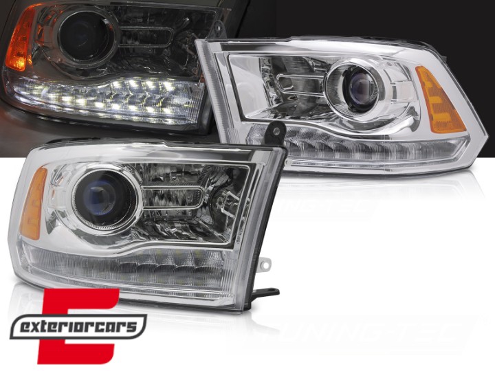 Prednja svjetla LED žmigavci (chrome) / DODGE RAM (2009-2018), LPDO42