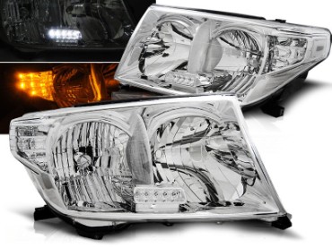 Prednja svjetla LED žmigavci (chrome) / Toyota Land Cruiser FJ200 (2007-2012), LPTO22