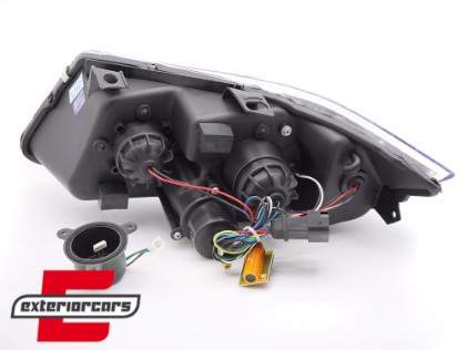 Prednja svjetla LED žmigavci (crna) / BMW serije 3 E90 limuzina E91 karavan (03.2005-08.2008), LPBMP4
