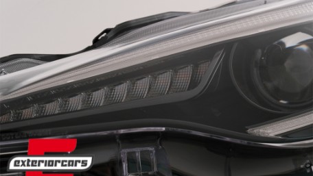Prednja svjetla SEQ žmigavci TruDRL dizajn (crna) / Toyota GT86 Subaru BRZ (2012-2021), LPTO42