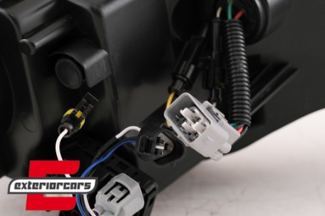 Prednja svjetla SEQ žmigavci TruDRL dizajn (crna) / Toyota GT86 Subaru BRZ (2012-2021), LPTO42