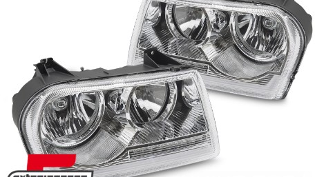 Prednja svjetla SEQ žmigavci TubeLight dizajn (chrome) / CHRYSLER 300C (2005-2008), LPCH50