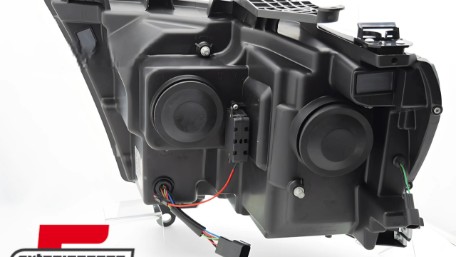Prednja svjetla SEQ žmigavci TubeLight dizajn (crna) / DODGE RAM (2019-2022), LPDO26