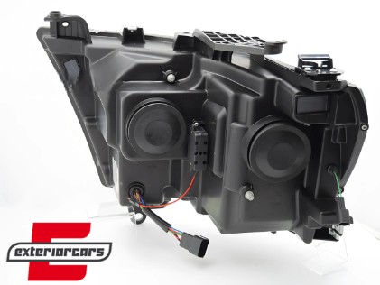 Prednja svjetla SEQ žmigavci TubeLight dizajn (crna) / DODGE RAM (2019-2022), LPDO26