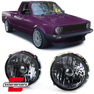 Prednja svjetla (smoke) / VW Caddy I (1982-1992) Jetta I (1979-1984), 10629_1