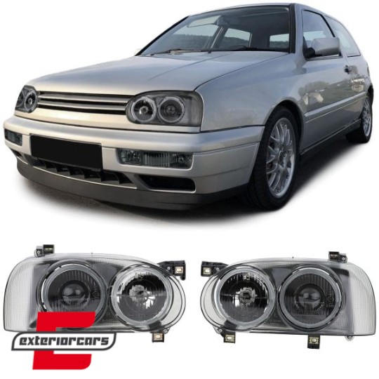 Prednja svjetla (smoke) / VW Golf 3 (1991-1997), 34198