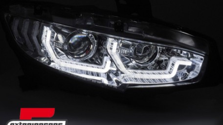 Prednja svjetla TruDRL SEQ žmigavci (chrome) / Honda Civic Mk10 (2016-2021) Limuzina & Hatchback, LPHO33
