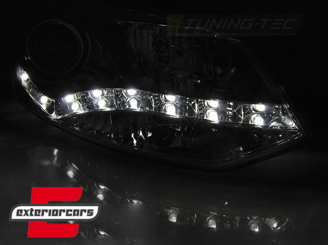 Prednja svjetla True DRL (chrome) / VW Polo 6R (03.2009-03.2014), LPVWN3