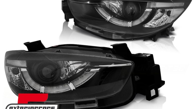 Prednja svjetla TRUE DRL Xenon (crna), LPMA13