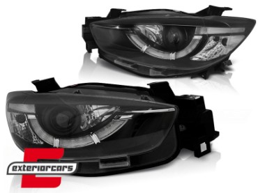 Prednja svjetla TRUE DRL Xenon (crna), LPMA13