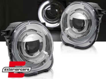 Prednja svjetla TubeLight dizajn (chrome) / Jeep Renegade (2014-06.2018), LPCH52