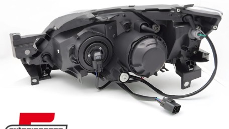 Prednja svjetla TubeLight dizajn (chrome) / Subaru WRX (2008-2014), LPSU27