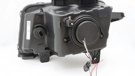 Prednja svjetla TubeLight dizajn (crna) / CHEVROLET CAMARO (2009-2013), LPCT19