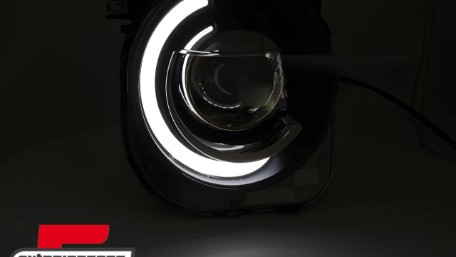 Prednja svjetla TubeLight dizajn (crna) / Jeep Renegade (2014-06.2018), LPCH53