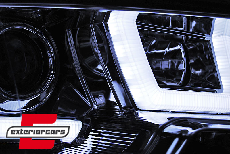 Prednja svjetla U-dizajn LED DRL Xenon look (chrome) / VW T5.1 (2010-2015), LPVWL1