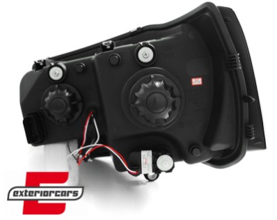 Prednja svjetla U-dizajn LED DRL Xenon look (chrome) / VW T5.1 (2010-2015), LPVWL1