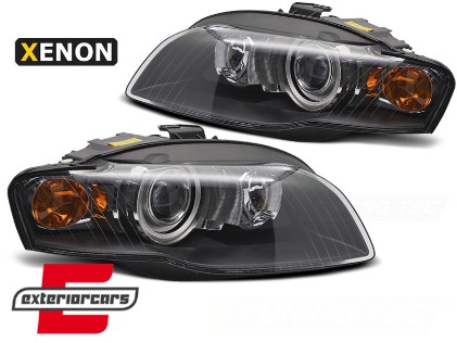 Prednja svjetla Xenon (crna) / Audi A4 B7 (2004-2008), LPAUG5