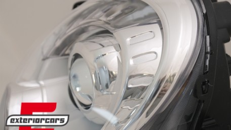 Prednja svjetla Xenon look (chrome) / Fiat 500 Hatchback (2007-2015), LPFI19