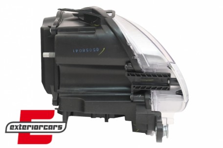 Prednja svjetla Xenon look (chrome) / Fiat 500 Hatchback (2007-2015), LPFI19
