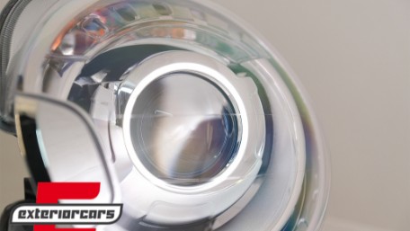 Prednja svjetla Xenon look (chrome) / Fiat 500 Hatchback (2007-2015), LPFI19
