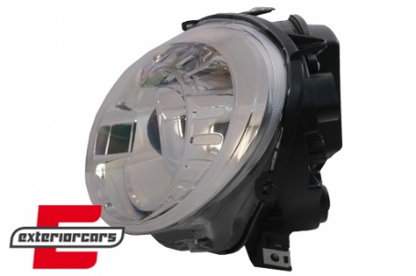 Prednja svjetla Xenon look (chrome) / Fiat 500 Hatchback (2007-2015), LPFI19