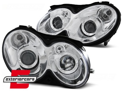 Prednja svjetla Xenon look (chrome) / Mercedes CLK W209 (2003-2010), LPME71