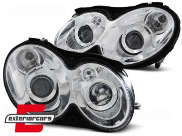 Prednja svjetla Xenon look (chrome) / Mercedes CLK W209 (2003-2010), LPME71