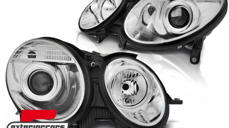 Prednja svjetla Xenon look (chrome) / Mercedes E-klasa W211 S211 (05.2006-2009), LPMEB6