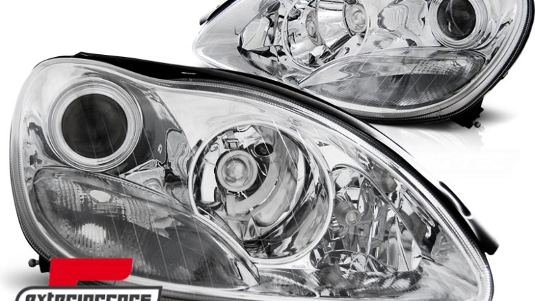 Prednja svjetla Xenon look (chrome) / Mercedes S klasa W220 (1998-2005), LPME79