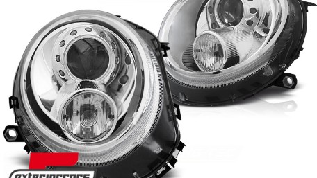 Prednja svjetla Xenon look (chrome) / Mini Cooper R56 Clubman R55 Cabrio R57 (2006-2014), LPMC10