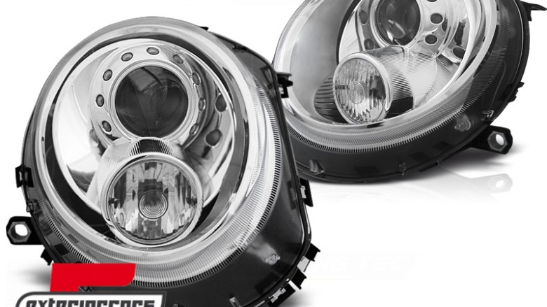 Prednja svjetla Xenon look (chrome) / Mini Cooper R56 Clubman R55 Cabrio R57 (2006-2014), LPMC10