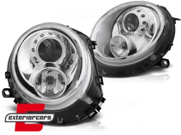 Prednja svjetla Xenon look (chrome) / Mini Cooper R56 Clubman R55 Cabrio R57 (2006-2014), LPMC10