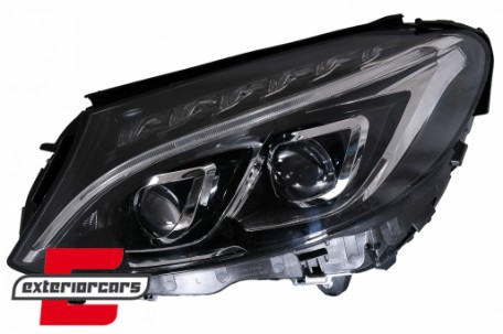 Prednja svjetla Xenon look (crna) / Mercedes C-klasa W205 S205 A205 C205 (2014-2018), LPMEE1