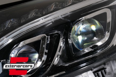 Prednja svjetla Xenon look (crna) / Mercedes C-klasa W205 S205 A205 C205 (2014-2018), LPMEE1